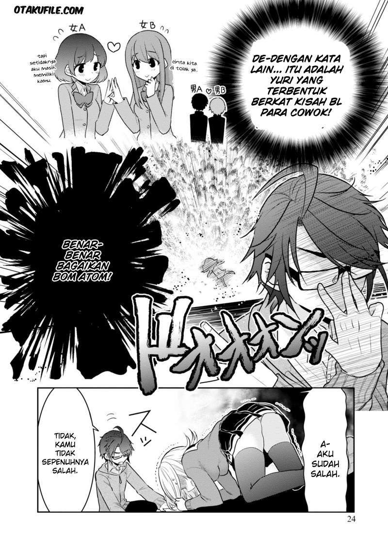 Ore ga Fujoshi de Aitsu ga Yuri-ota de Chapter 11 Gambar 26