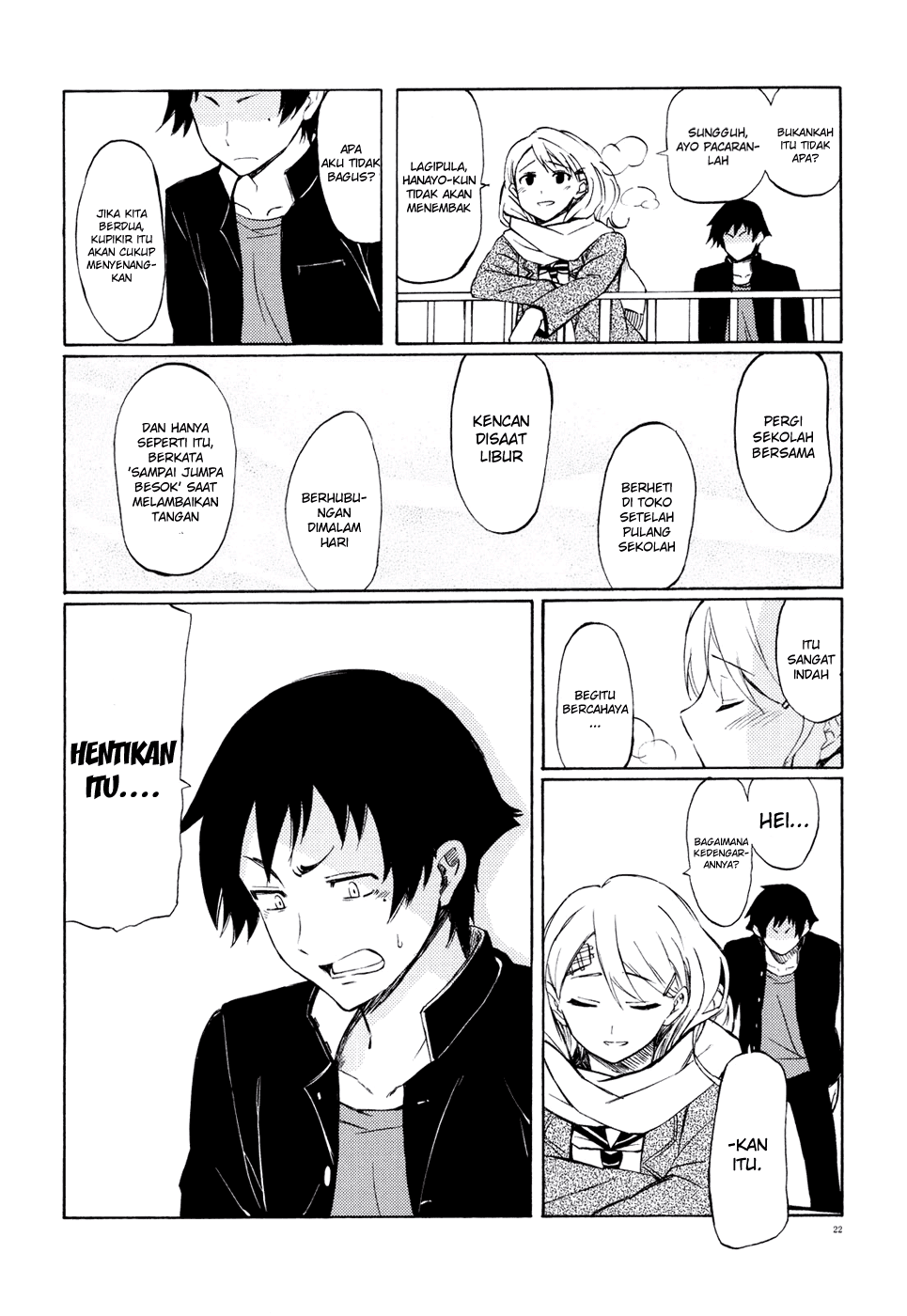 Semete, Ano Yuki no You ni Chapter 01 Gambar 21
