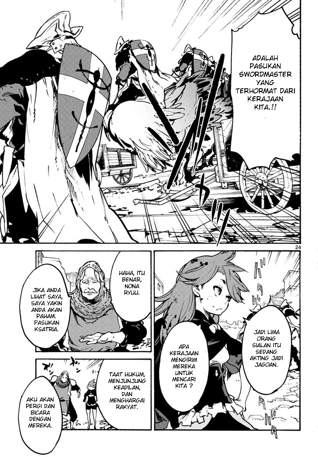 Ninkyou Tensei: Isekai no Yakuzahime Chapter 06 Gambar 23