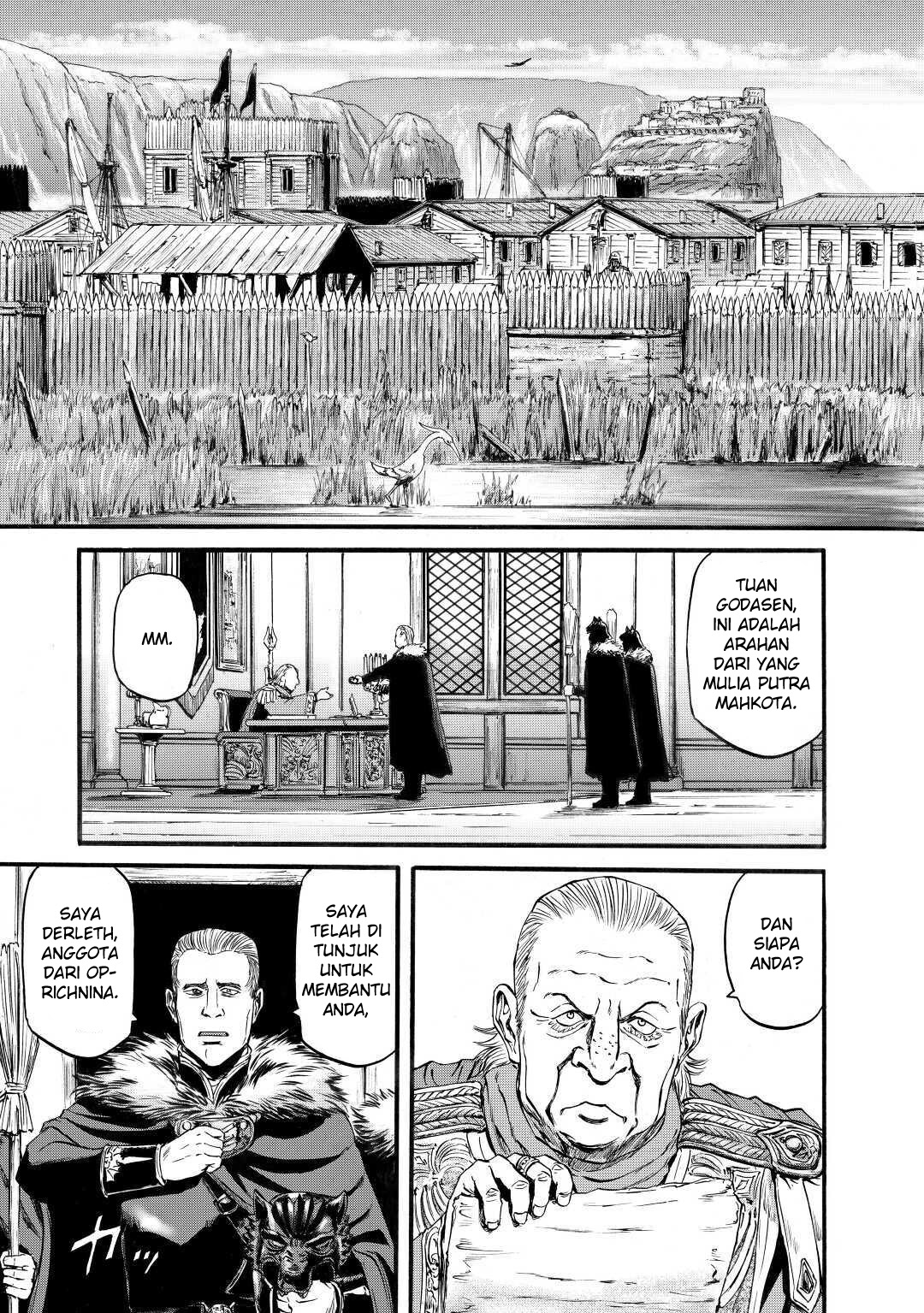 Gate – Jietai Kare no Chi nite Kaku Tatakeri Chapter 97 Gambar 21