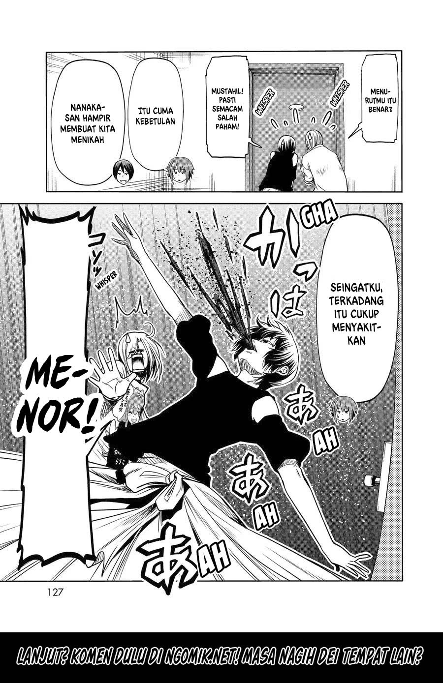 Grand Blue Chapter 64.2 Gambar 17
