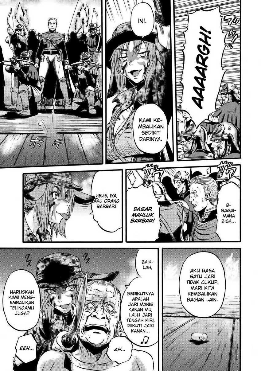 Gate – Jietai Kare no Chi nite Kaku Tatakeri Chapter 99 Gambar 21