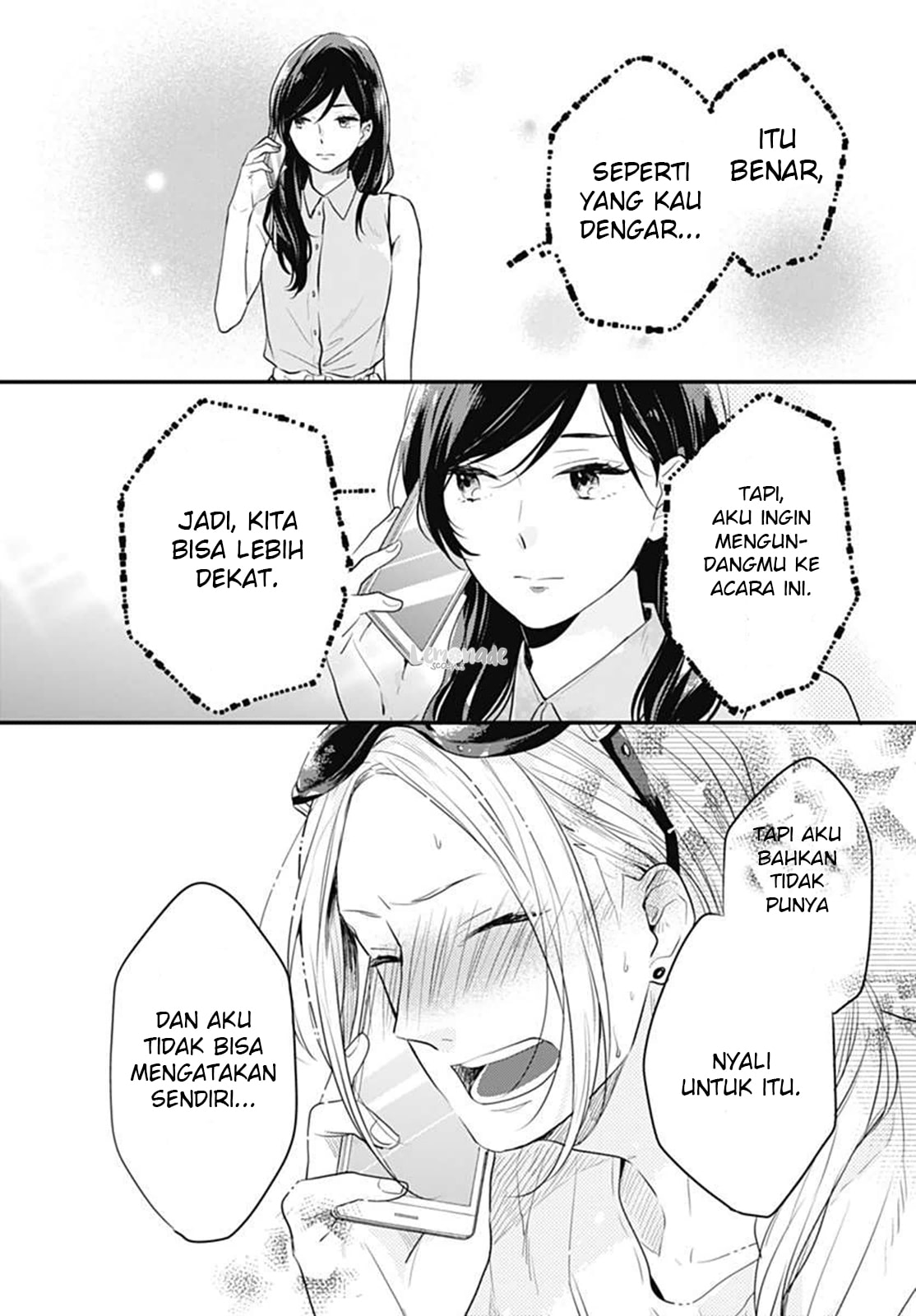 Koi wo Shiranai Bokutachi wa Chapter 5 Gambar 54