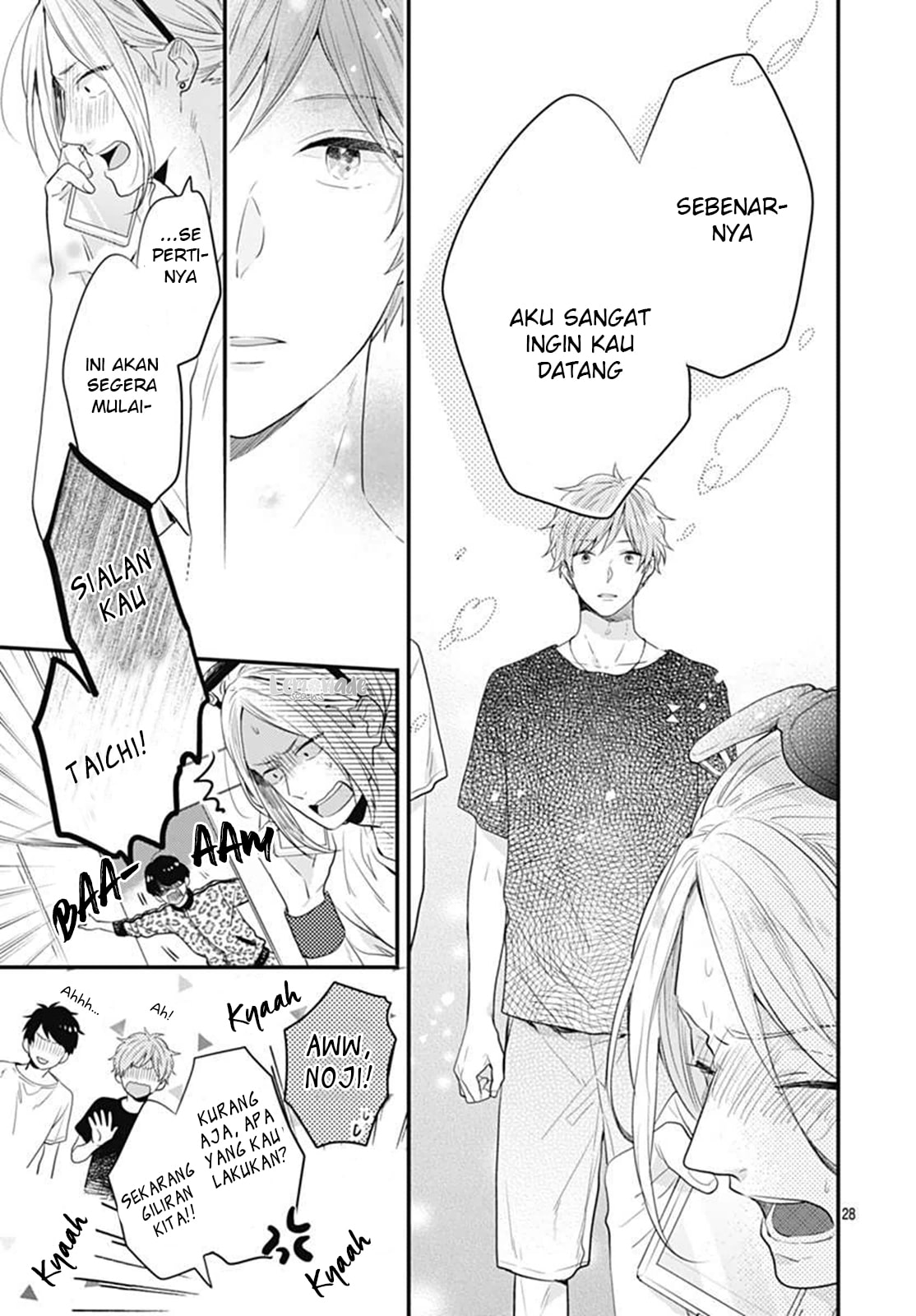 Koi wo Shiranai Bokutachi wa Chapter 5 Gambar 55