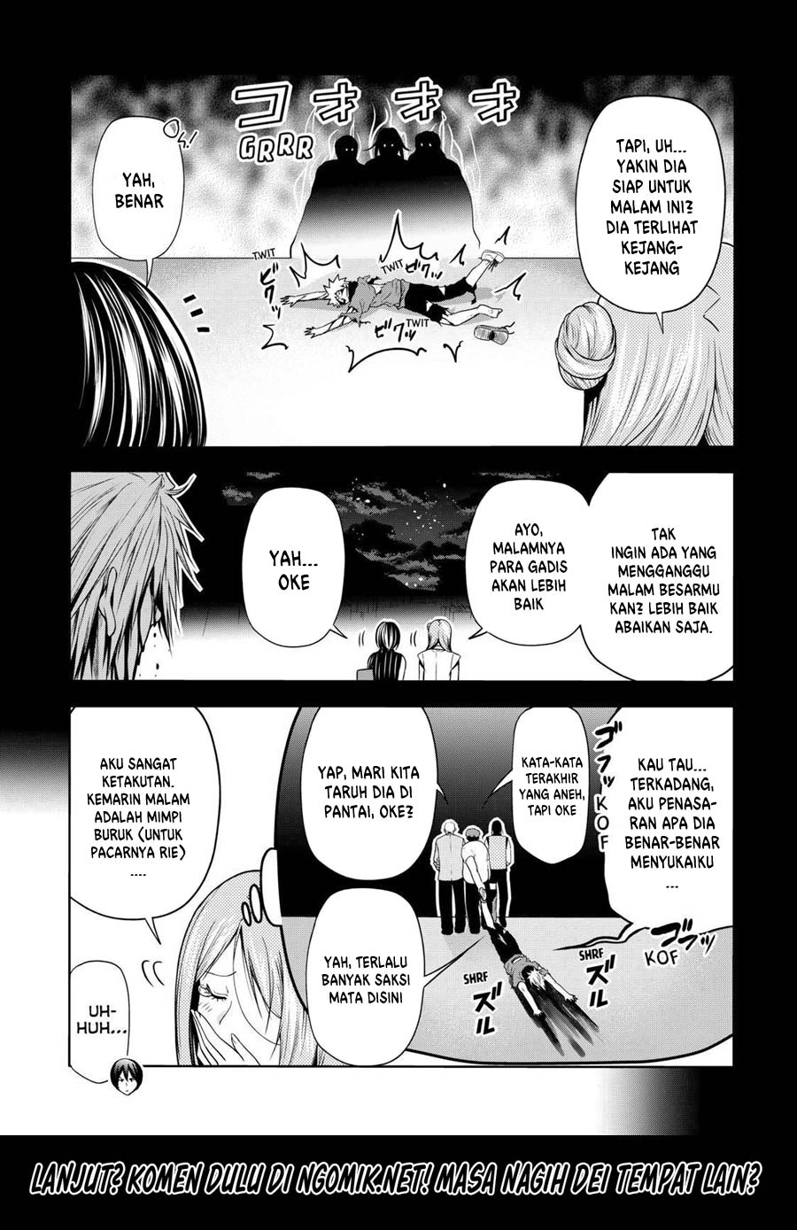 Grand Blue Chapter 66.2 Gambar 17
