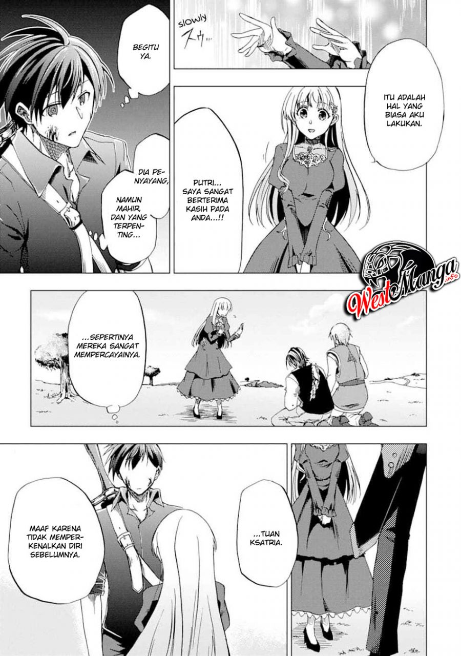 Ankoku Kishi no Ore desu Ga Saikyou no Seikishi wo Mezashimasu Chapter 1.2 Gambar 15