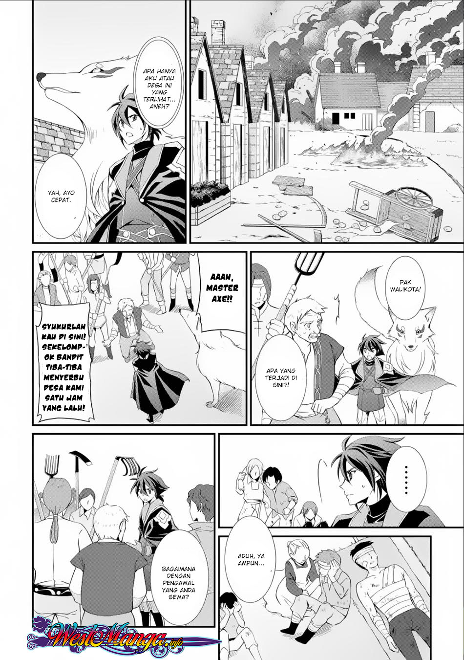 Shikkoku tsukai no saikyo yusha nakama zen’in ni uragira retanode saikyo no mamono Chapter 03.1 Gambar 25