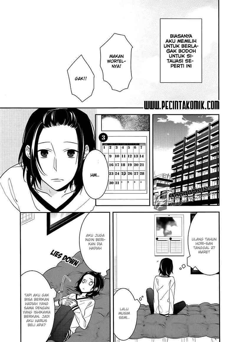 Horimiya Chapter 9 Gambar 15