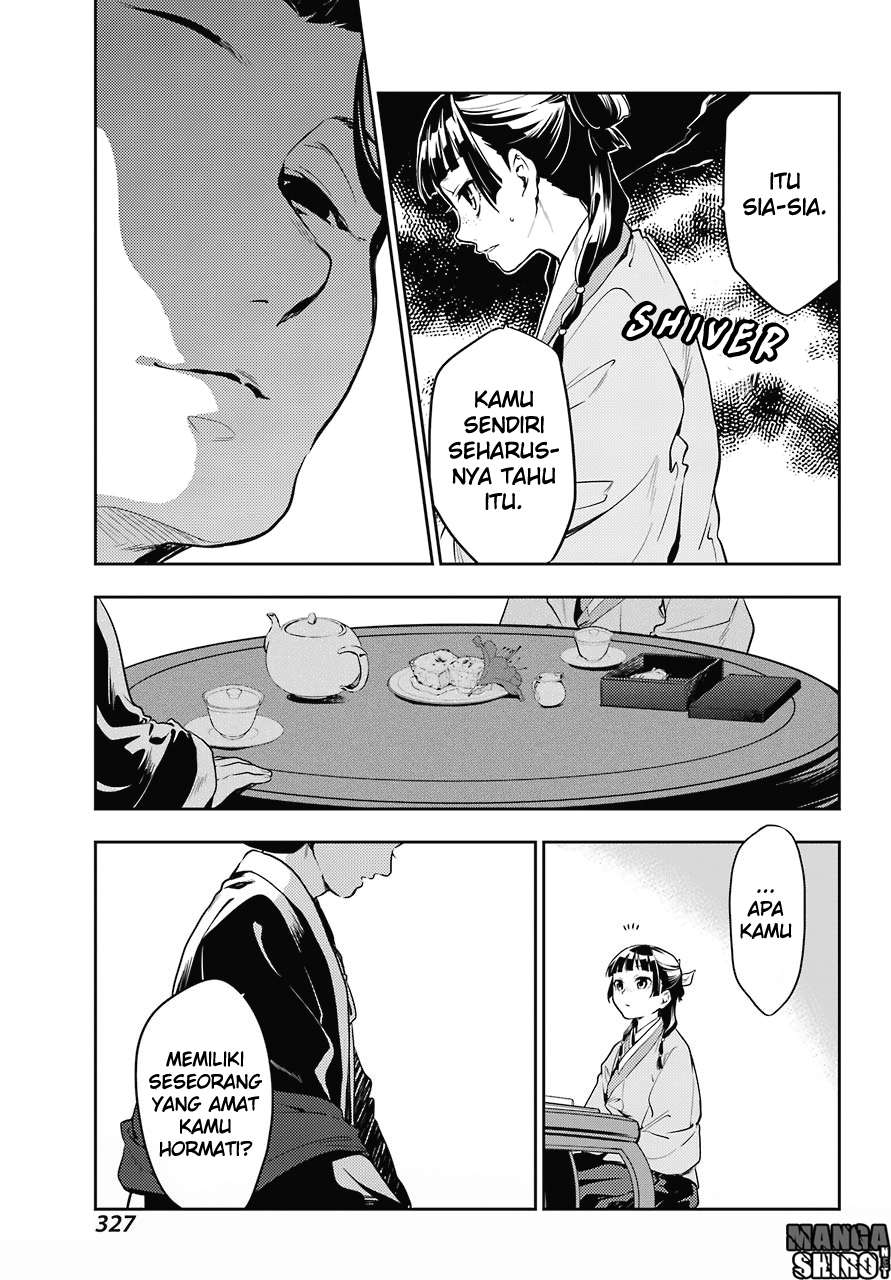 Kusuriya no Hitorigoto Chapter 17 Gambar 25